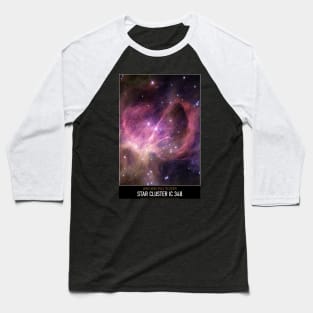 High Resolution Astronomy Star Cluster IC 348 Baseball T-Shirt